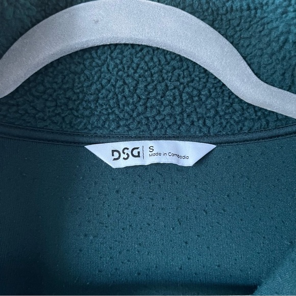 DSG Deep Teal Quarter-Zip Fleece - Picture 2 of 5